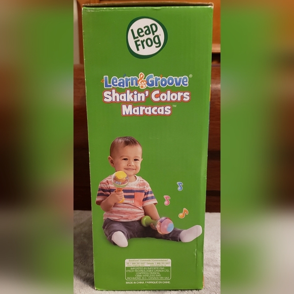 LeapFrog Learn & Groove Shakin' Colors Maracas - electronic & non-electric. - Picture 4 of 7